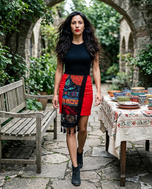 Sukně boho originální — foto 1