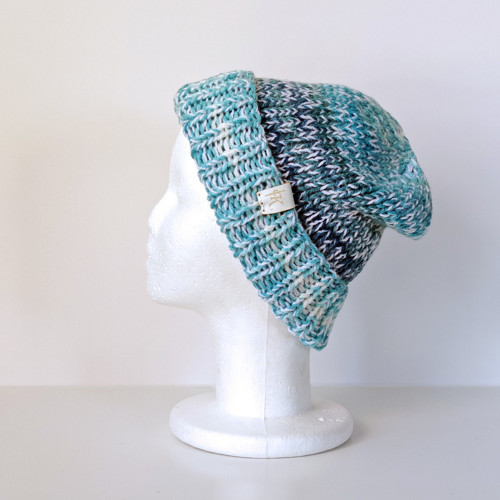 Polar Beanie - Modrá laguna 2