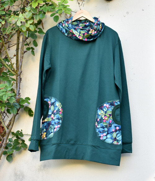 Mikinošaty Brusinky XL/XXL