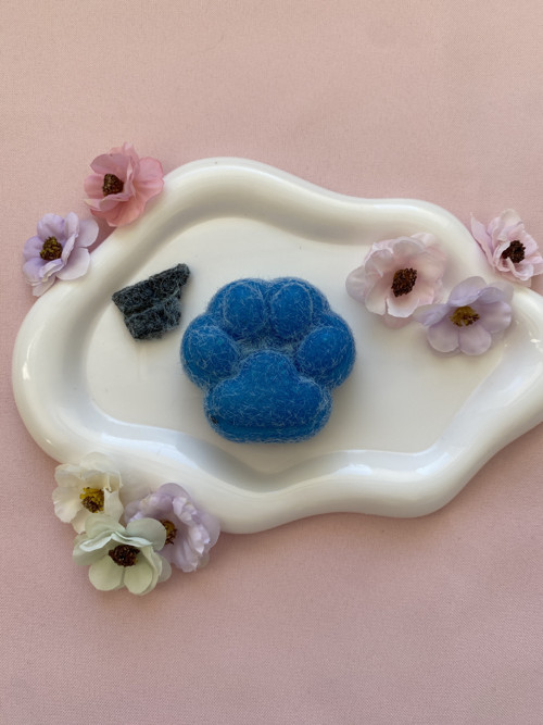 Taba squishy - velká plyšová tlapička