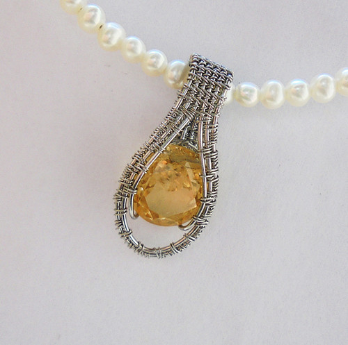 Přívěsek - Imperial Topaz faz.