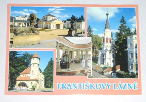 POHLEDNICE • Františkovy Lázně