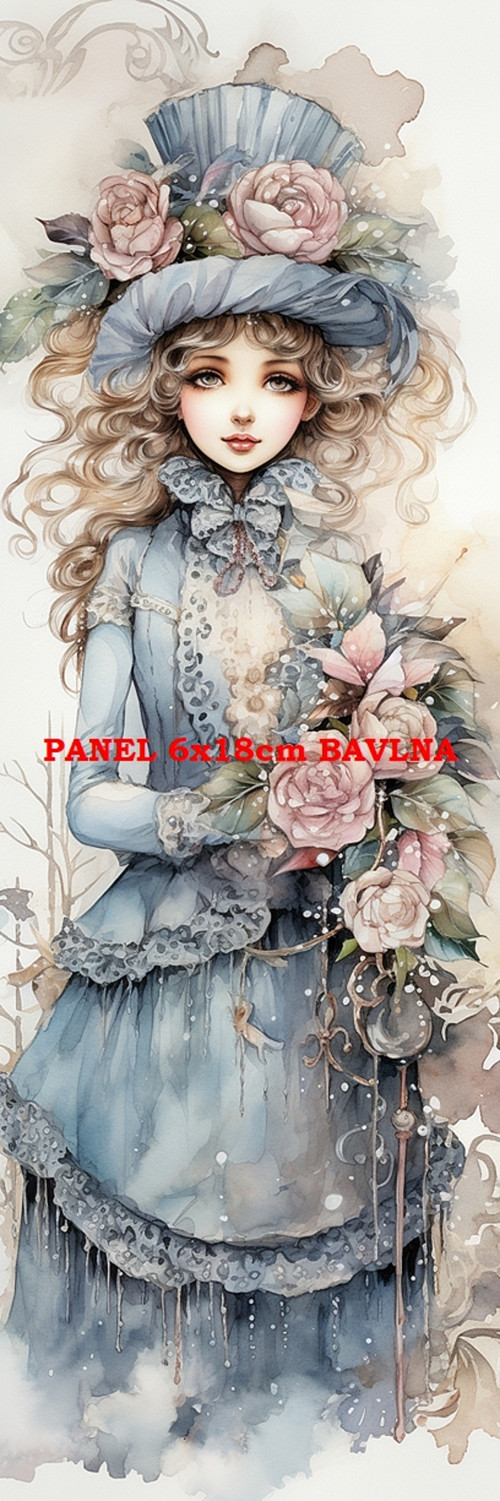 Kočárkovina panel 6x18 cm skladem — foto 1