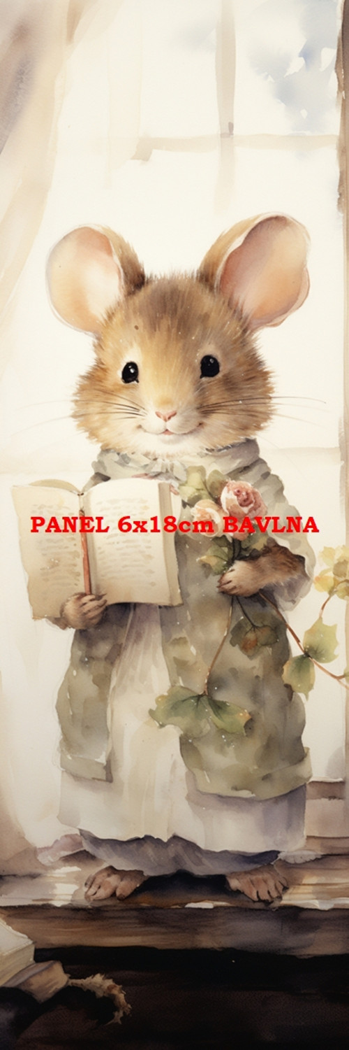 Kočárkovina panel 6x18 cm skladem — foto 1