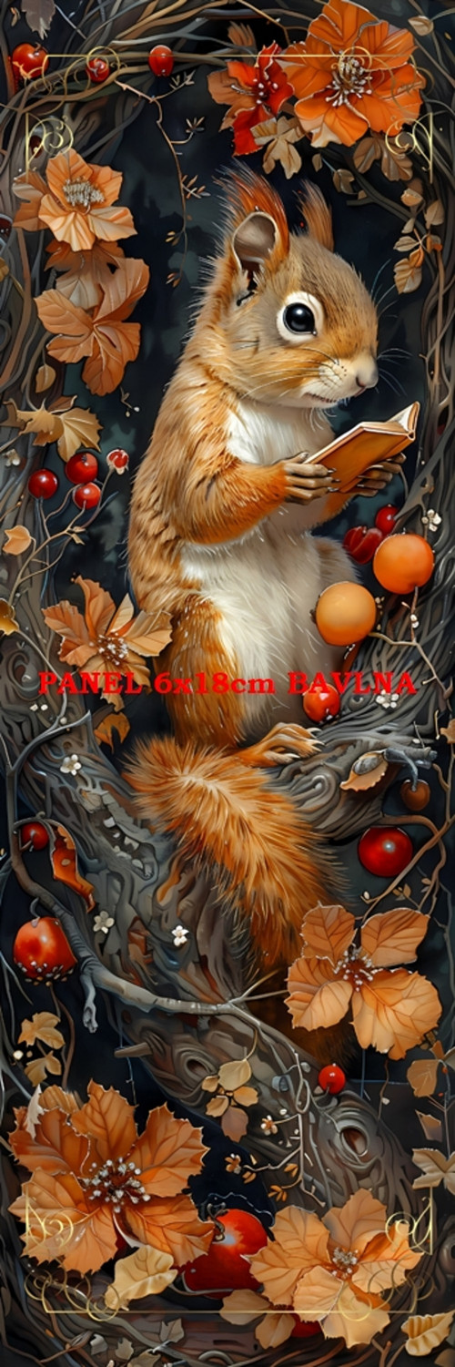 Kočárkovina panel 6x18 cm skladem — foto 1
