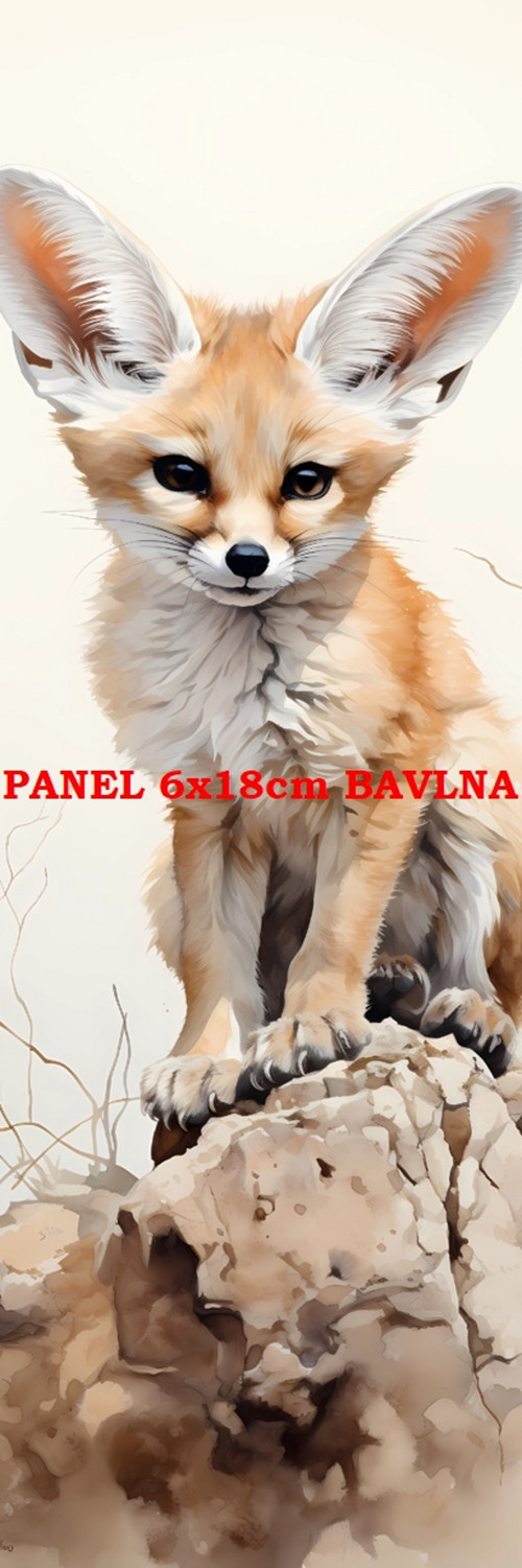 Kočárkovina panel 6x18 cm skladem