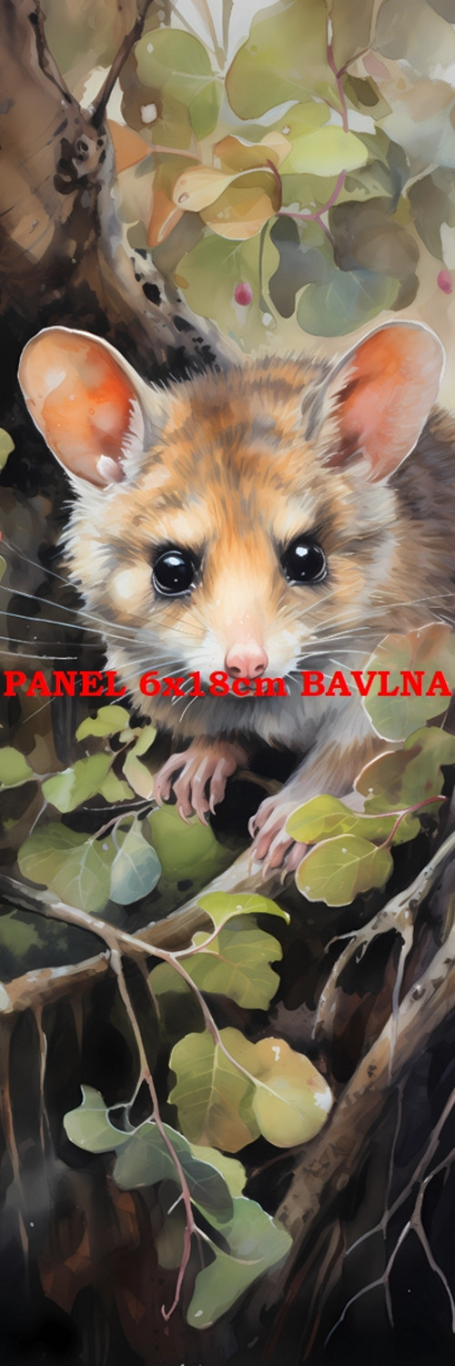 Kočárkovina panel 6x18 cm skladem