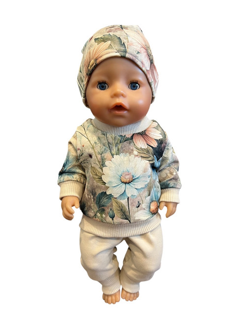 Oblečko pre Baby Born 43 cm - kvety