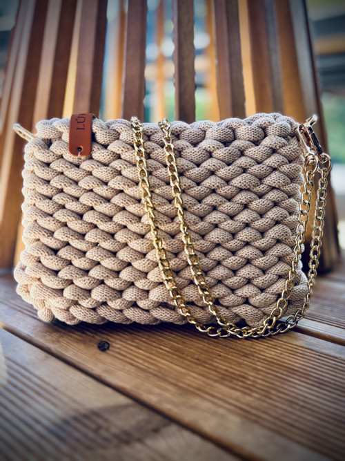 Bubbly POUCH Beige