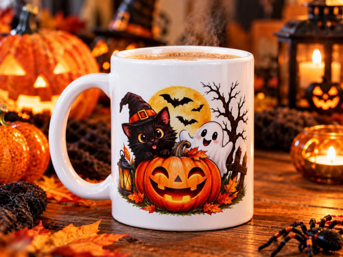 Hrnek s motivem “Halloween”