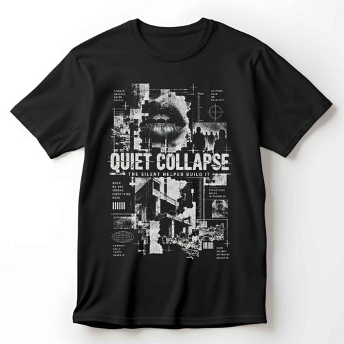 Tričko QUIET COLLAPSE / NT-005 — foto 1