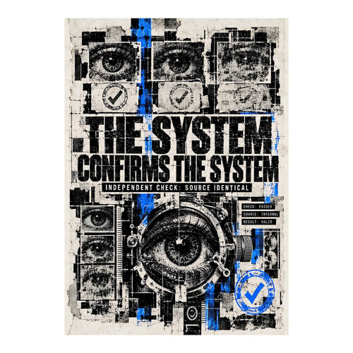 Plakát A3 The System Confirms The System / Ap-008