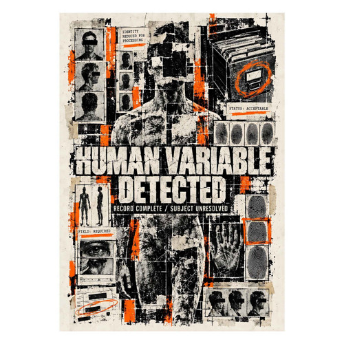 Plakát A3 HUMAN VARIABLE DETECTED / AP-005