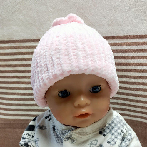 Růžová čepička pro BABY BORN — foto 1