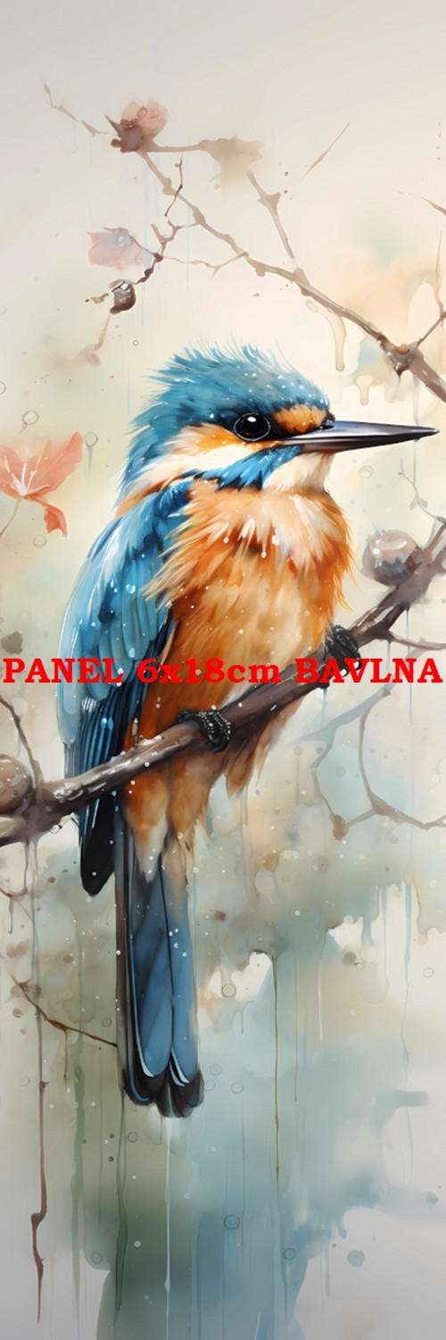 Kočárkovina panel 6x18 cm skladem