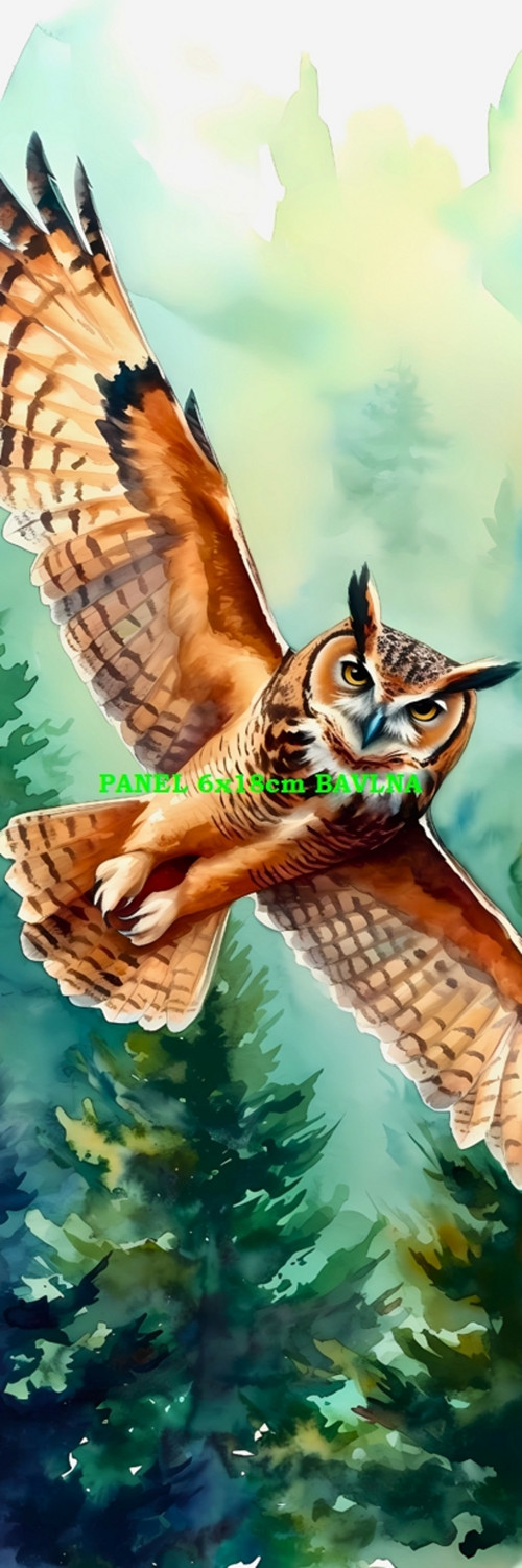 Kočárkovina panel 6x18 cm skladem