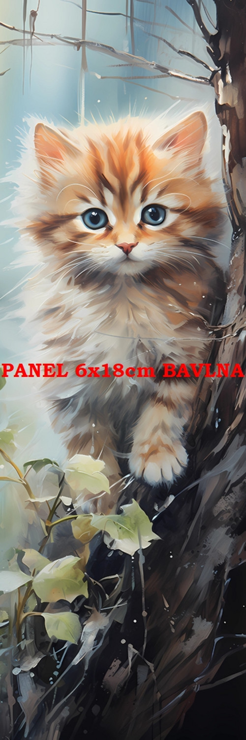 Kočárkovina panel 6x18 cm skladem
