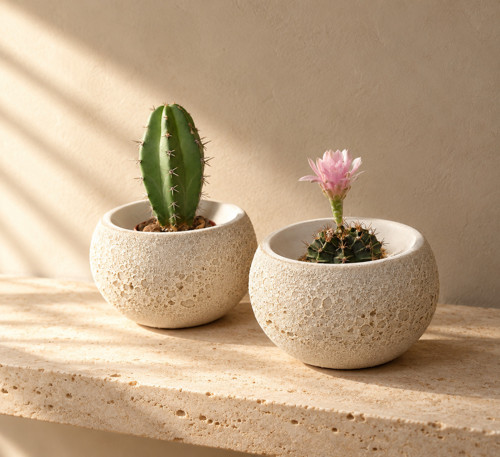 Luna – designový keramický květináč
