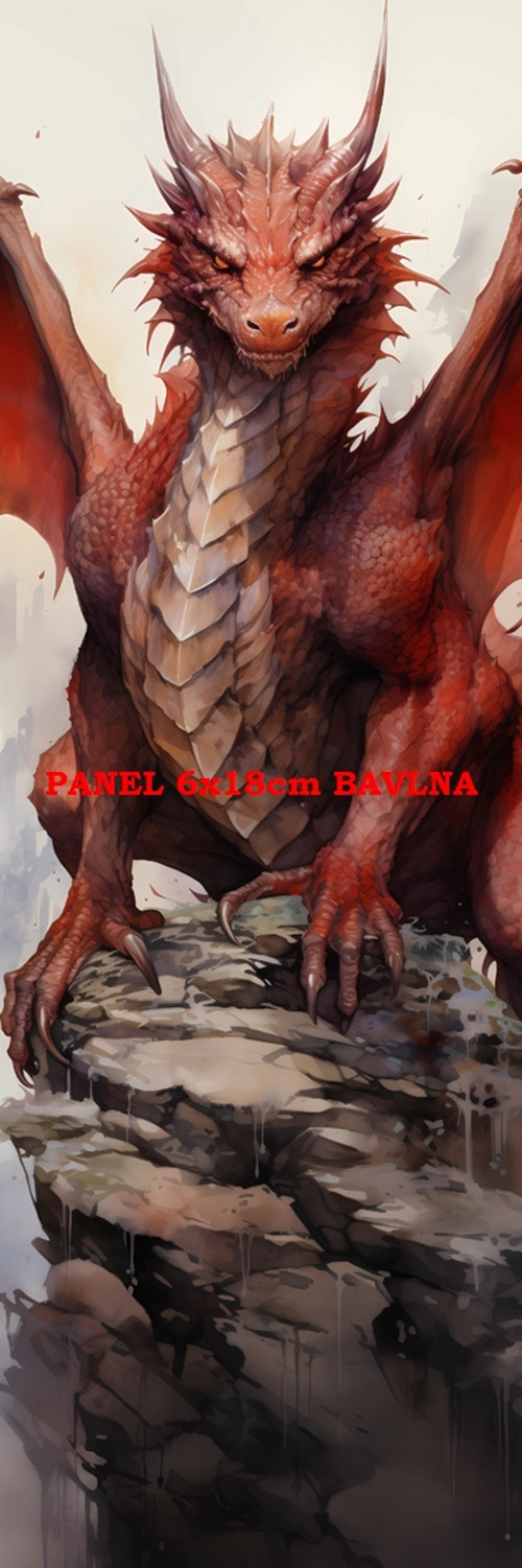Kočárkovina panel 6x18 cm skladem