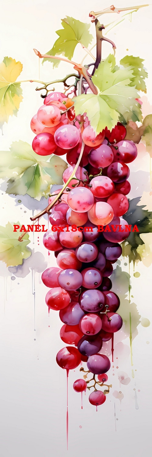 Kočárkovina panel 6x18 cm skladem