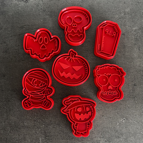 Halloweenská sada vykrajovátek