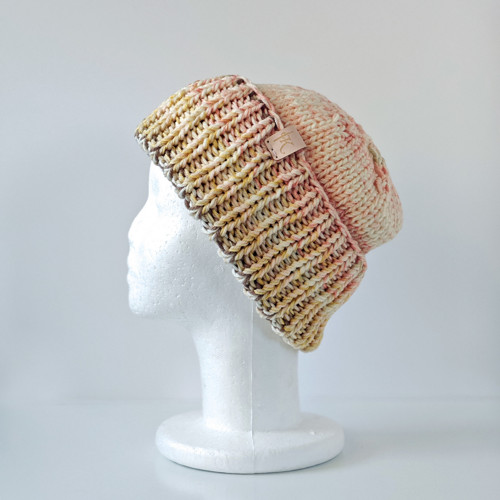 Polar Beanie - Broskvový sad