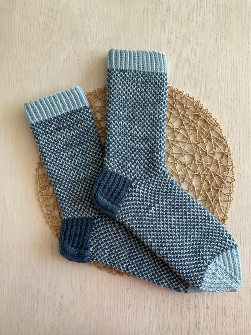 Pletené ponožky vel. 43 - 44