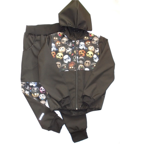 Souprava - zim. softshell. Star Wars