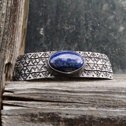 Vlasová spona LAPIS LAZULI