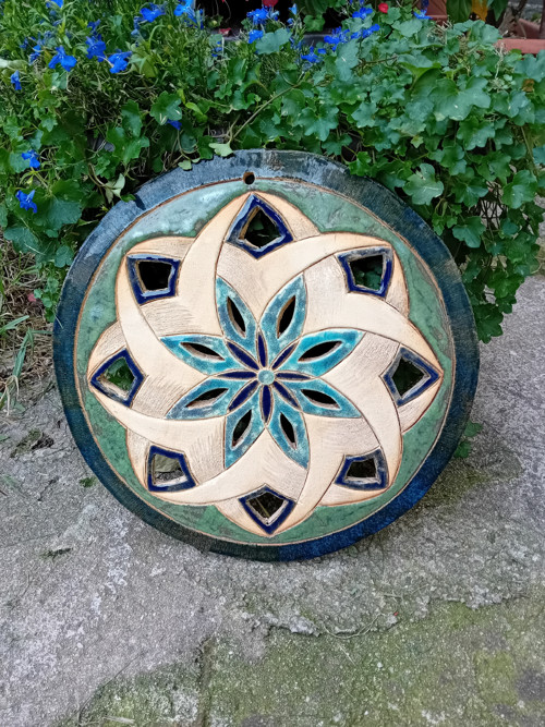 Mandala keramická