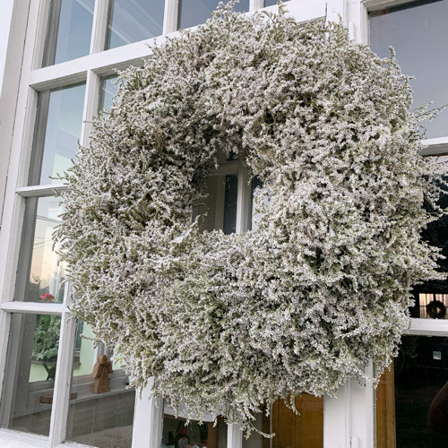 Přírodní věnec MAXIBělouš, 70 cm