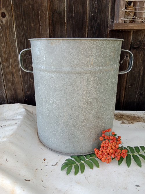 Pozinkovaný zavařovací hrnec 25l pr.32 cm