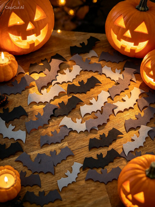 50ks mini netopýrů na halloween
