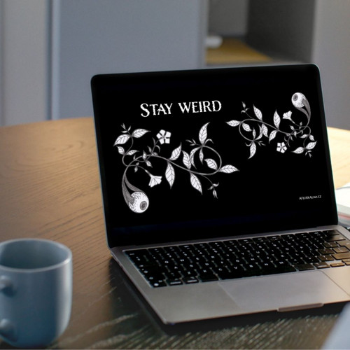 Digitální wallpaper na PC (8K) – Stay Weird I