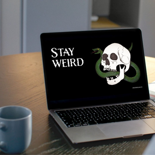 Digitální wallpaper na PC (8K) – Stay Weird II