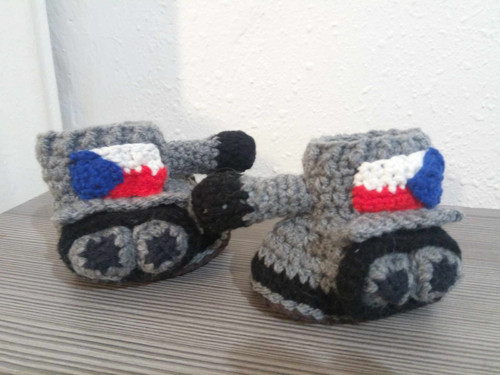 Dětské papuče Tanky