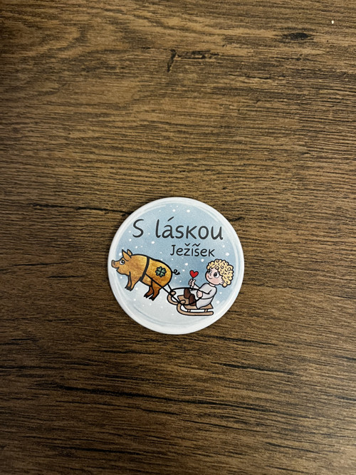 Magnetka S láskou Ježíšek