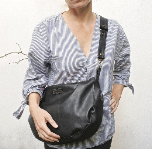 Taška HOBO style BLACK