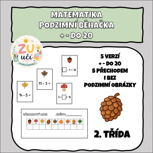 Podzimní běhačka + - do 20