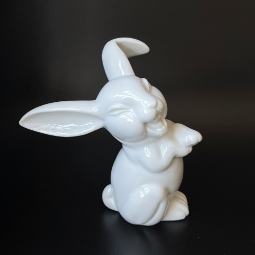 Rosenthal Soška Smějící se zajíc, králík 13 cm