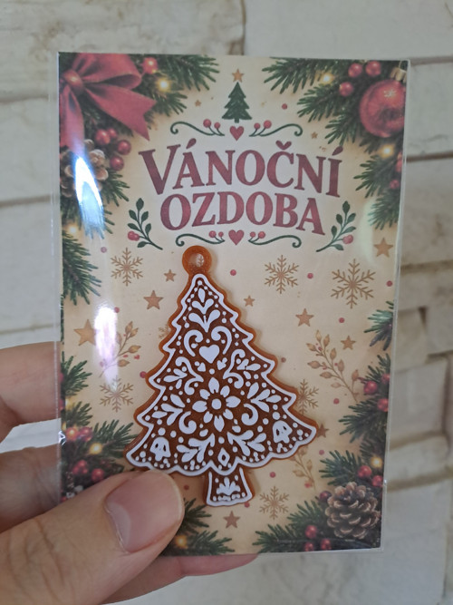 Vánoční ozdoby perníčky - Stromeček