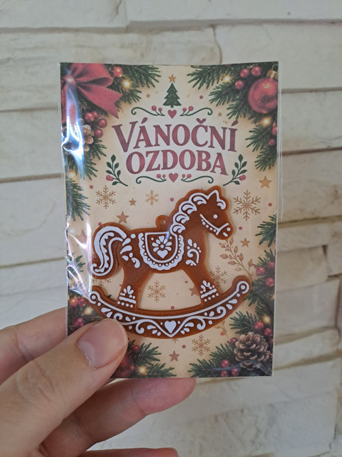 Vánoční ozdoby perníčky - Koník