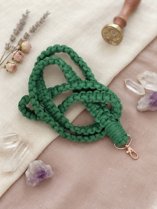 Macramé popruh/šňůra