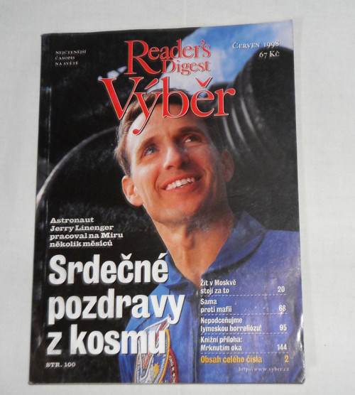 ČASOPIS Reader's Digest Výběr, č. 6 / 1998