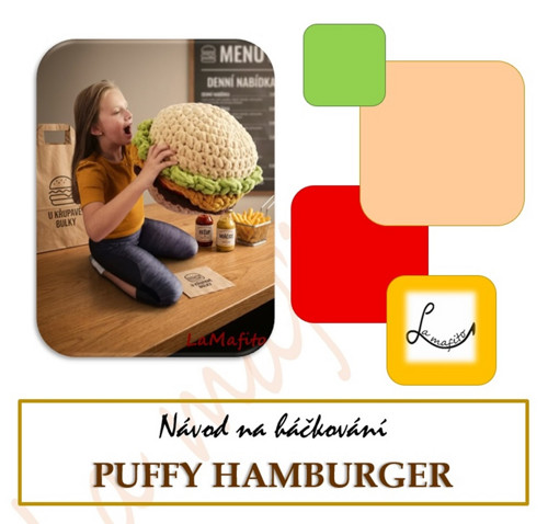 Puffy hamburger -návod-