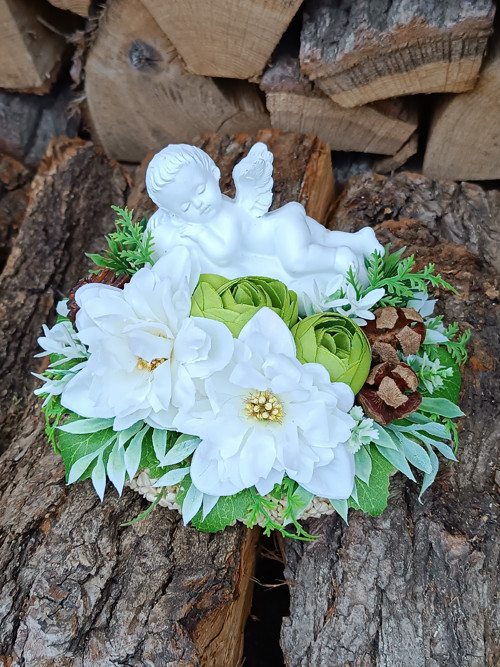 Pietní dekorace pr.15cm
