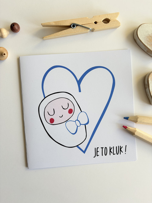 A je to tady! ...přání k narození.
