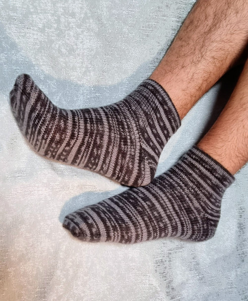 Pletené teplé vlněné ponožky OEKO-TEX®