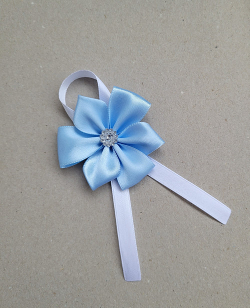 1x střední kanzashi - kotiliony - taneční SKLADEM