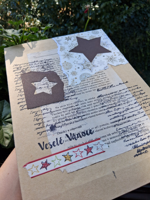 Adventní kalendář - list do kapsáře vzpomínek